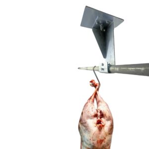 Alternative view of Meat Rail Set with Panel Top Support