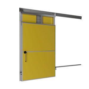 Alternative view of Meat Rail Passage (Monorail) Doors